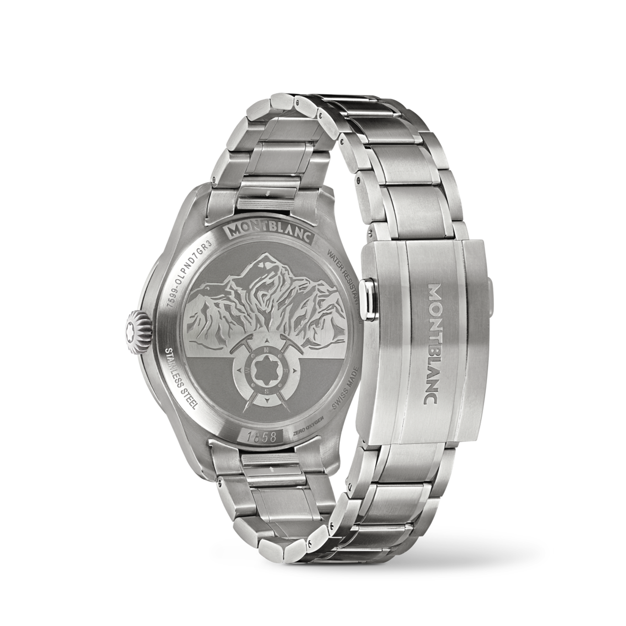 Montblanc 1858 0 Oxygen Automatic 41 mm Stainless Steel | Maison Birks